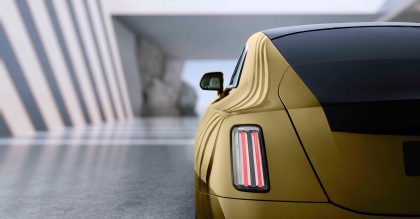 The new all-electric, super-luxury Rolls-Royce Spectre