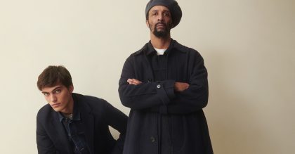 Stylist and creative director Harris Elliott (right)