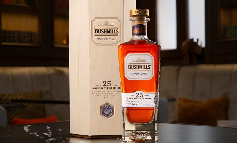 Bushmills 25 Year Old Single-Malt Irish Whiskey