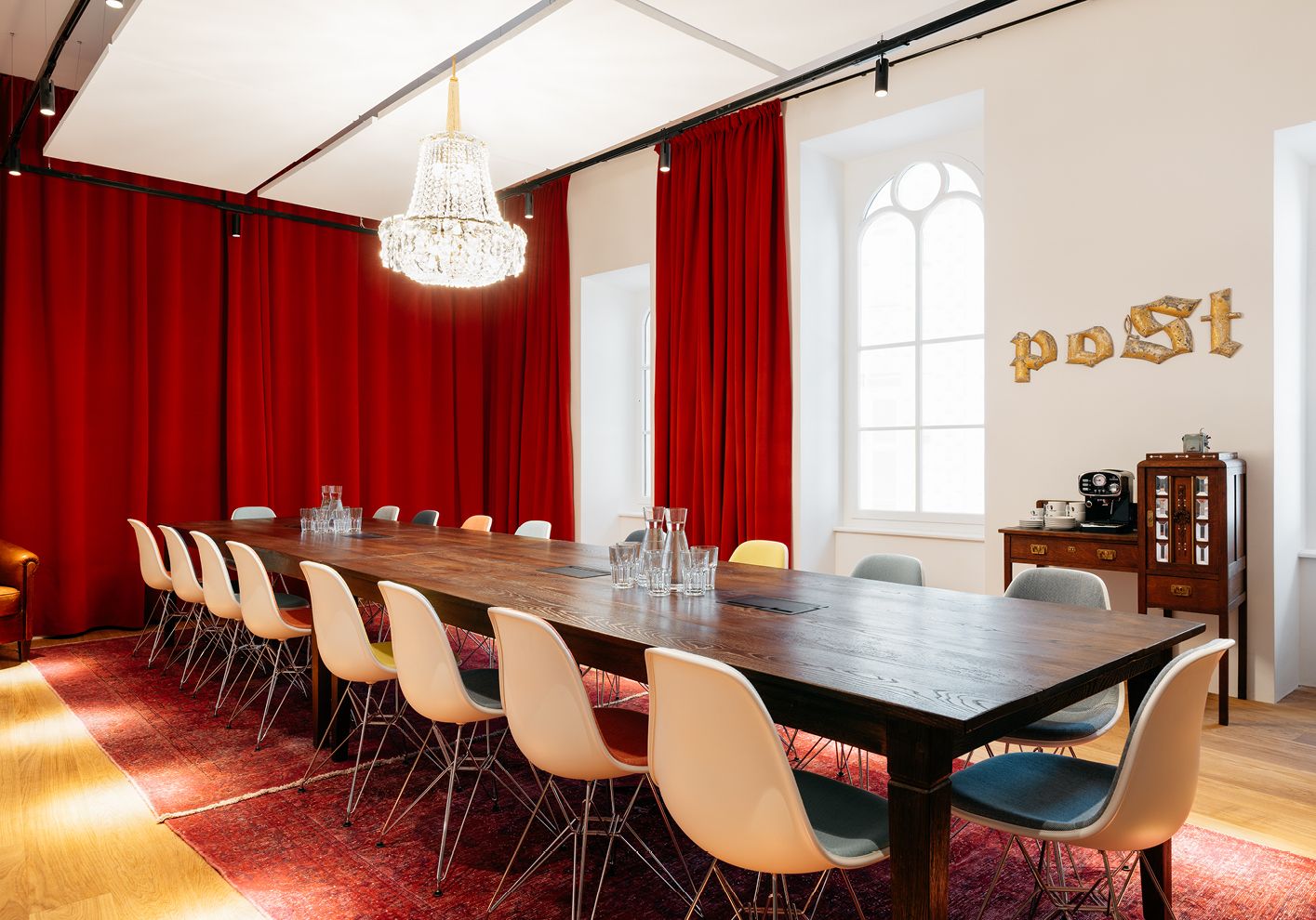 One of Ruby Paul's airy, well-appointed meeting rooms