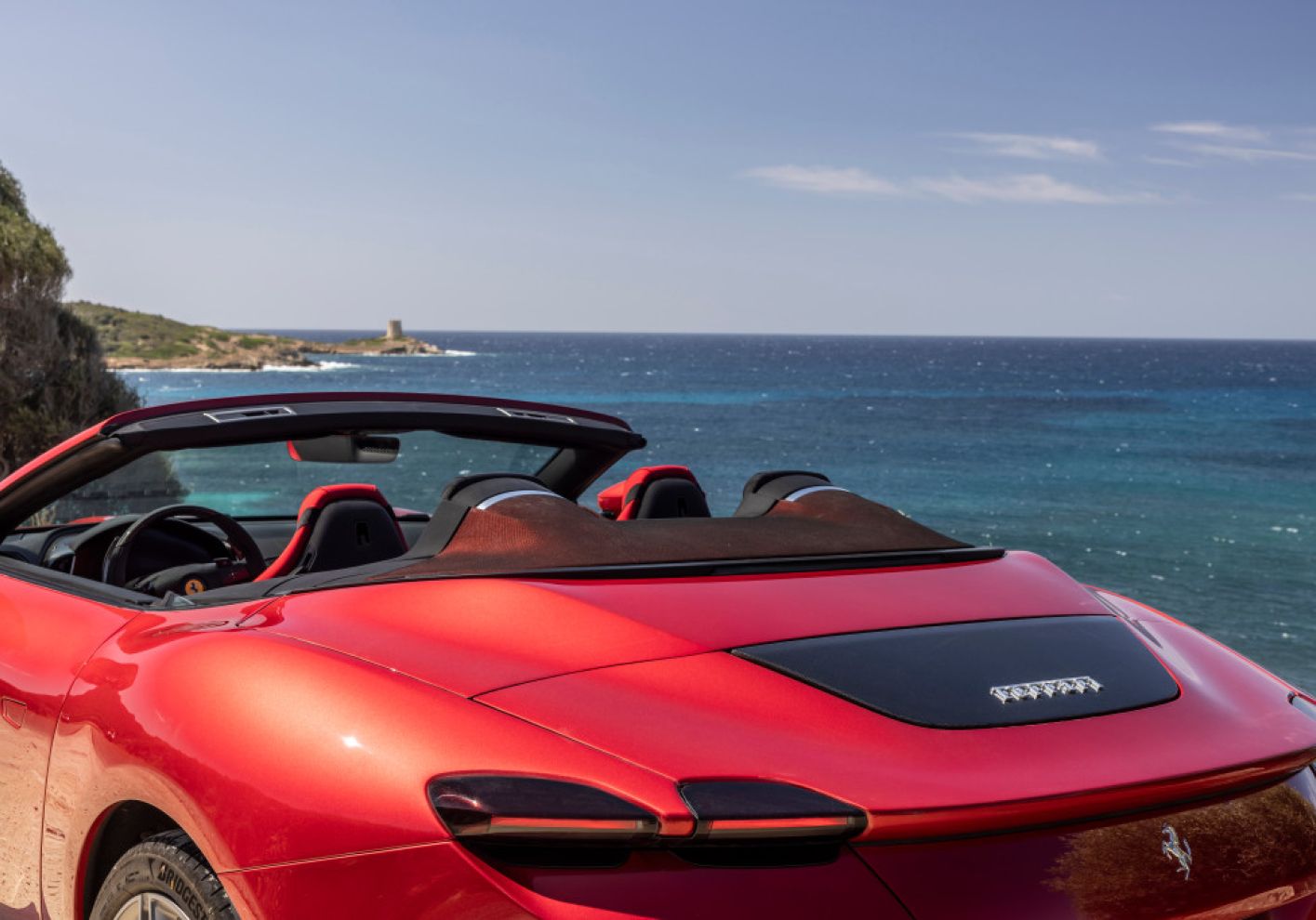 The Ferrari Roma evokes the feel of the Riviera