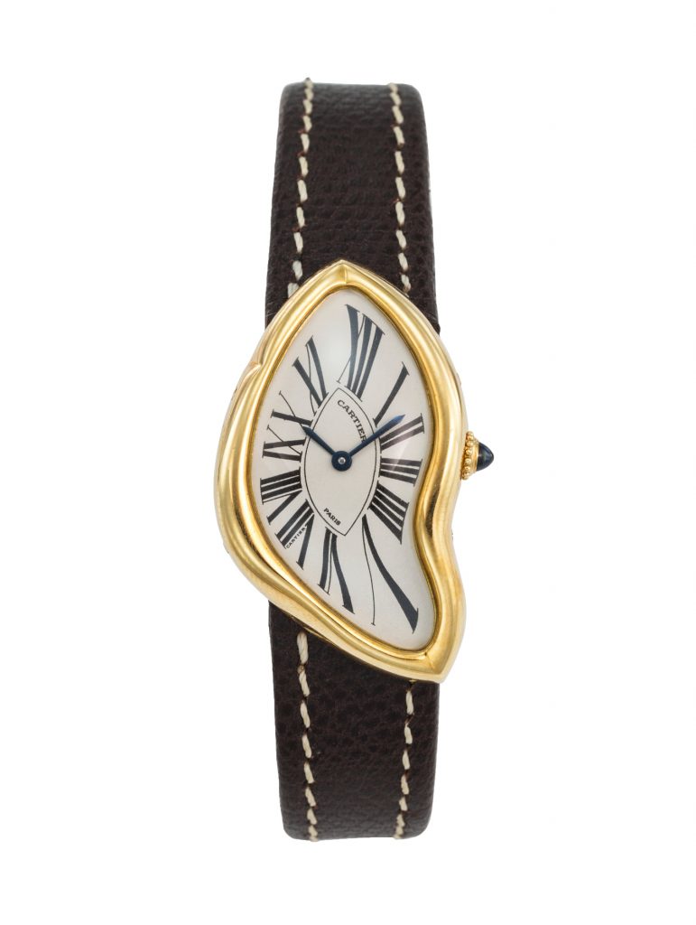 Elton John's watch collection: Cartier Crash (circa 1991, estimate £55,000-78,000)