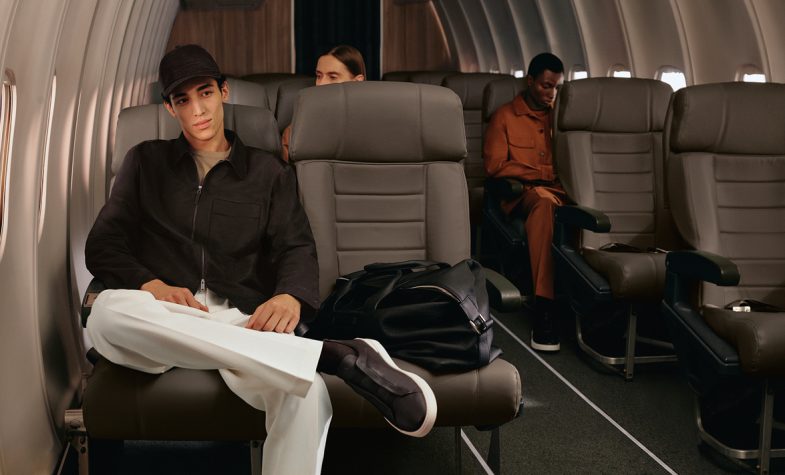Zegna's 'Airplane Mode' campaign