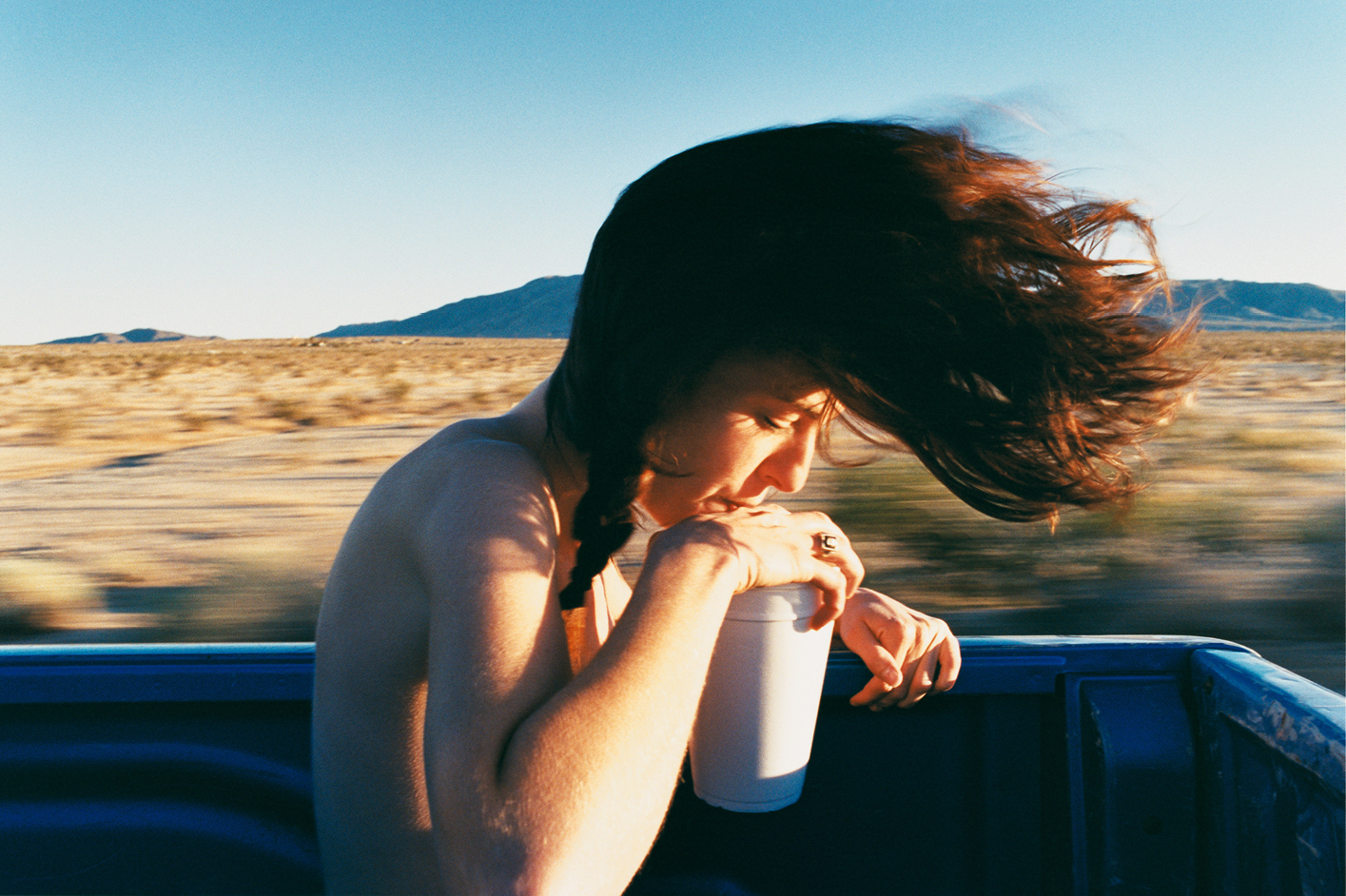 Dakota Hair (2004) by Ryan McGinley will be on show as part of the V&A's Fragile Beauty