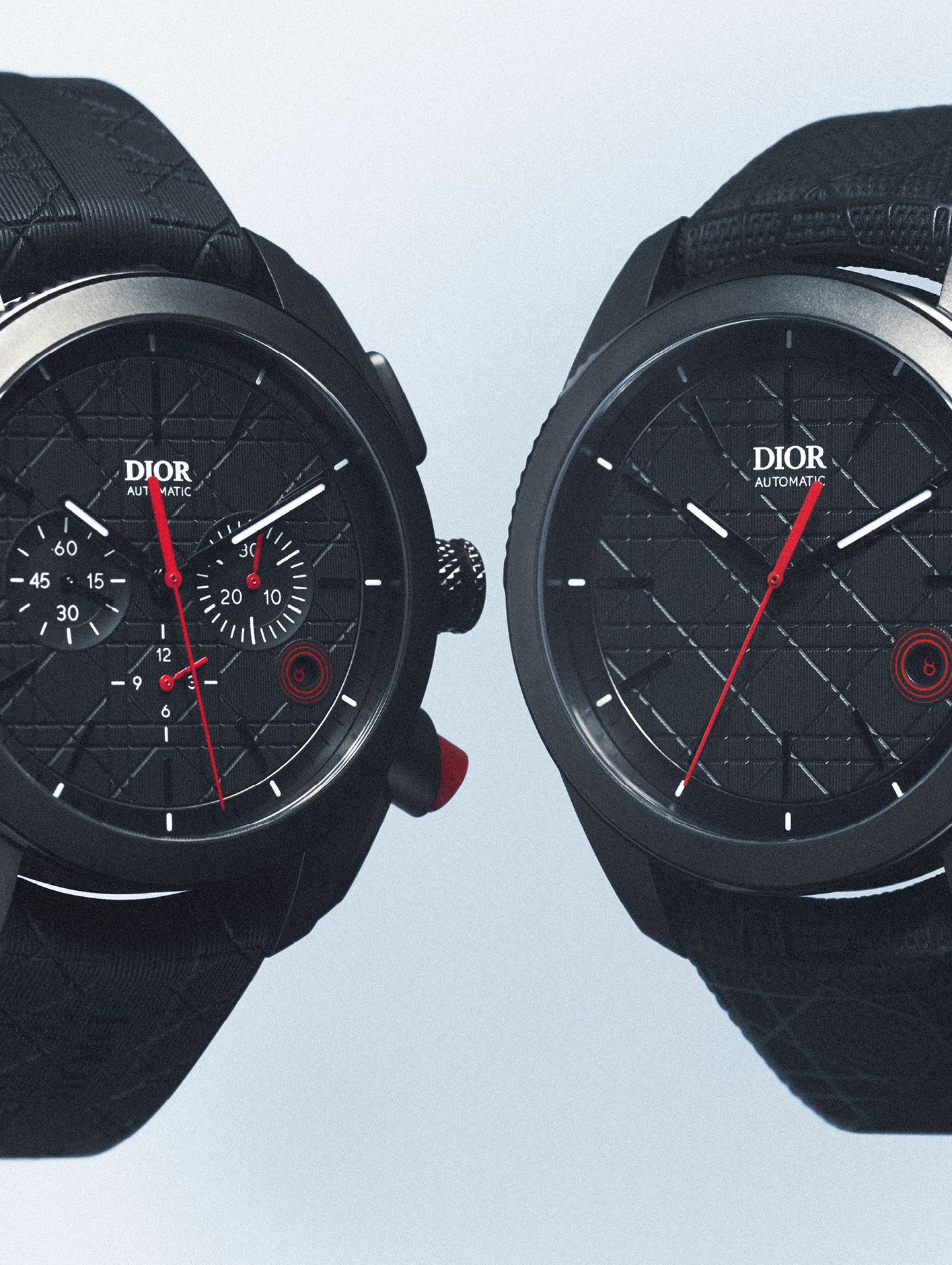 The newest iterations of Dior's Chiffre Rouge timepieces