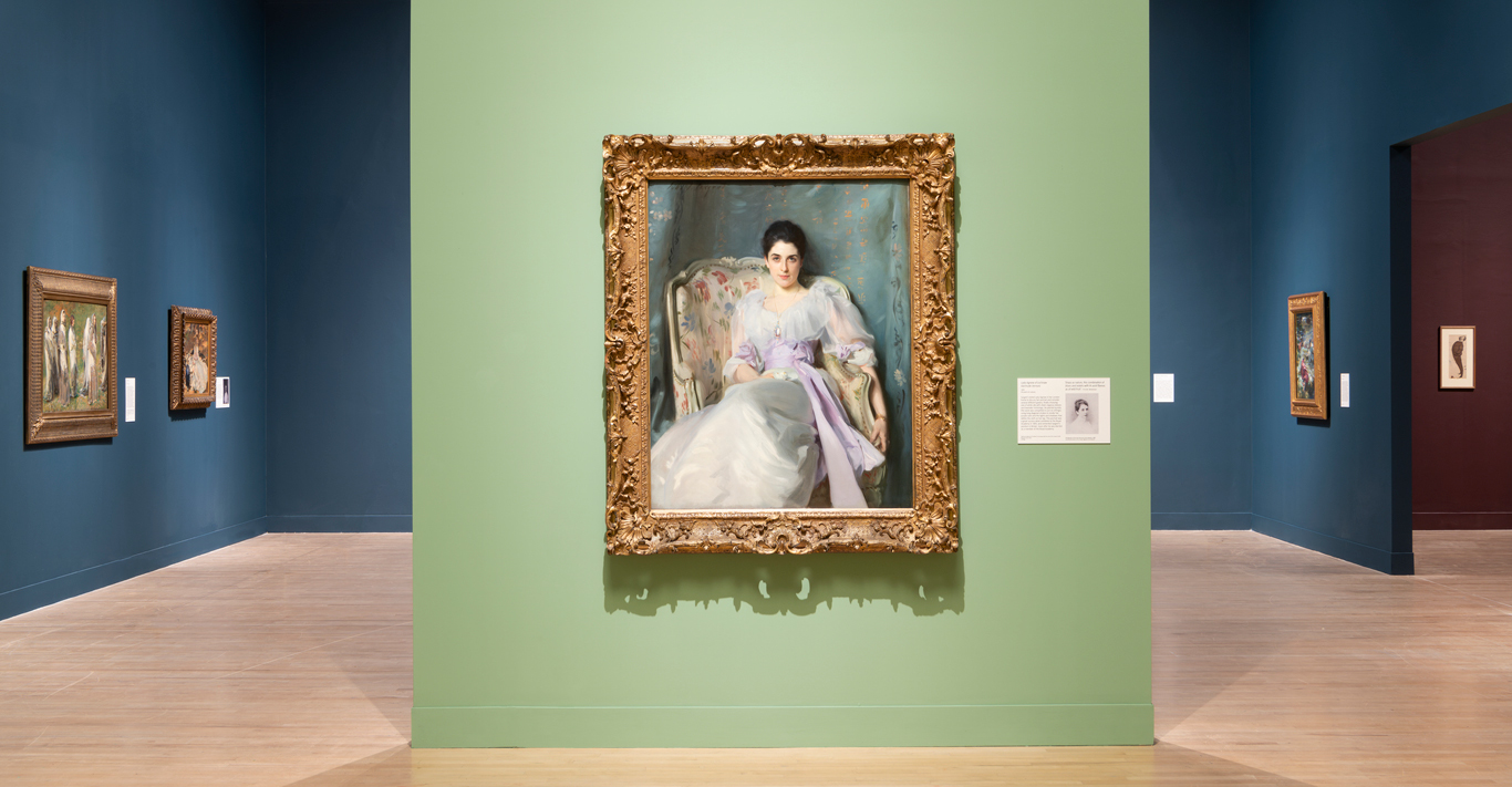 Sargent and Fashion installation view with Lady Agnew of Lochnaw, 1892 © Tate (Jai Monaghan)