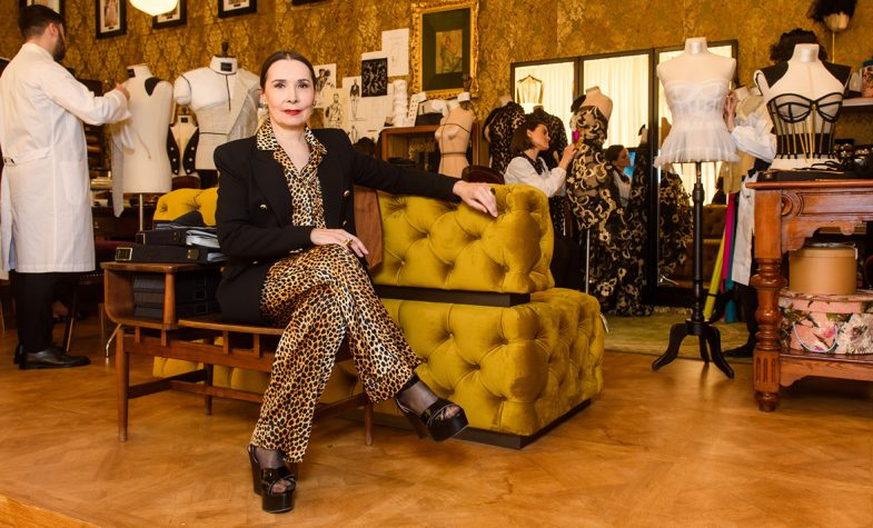 Florence Müller, curator of From the Heart to the Hands: Dolce & Gabbana (Dal Cuore alle Mani: Dolce & Gabbana)