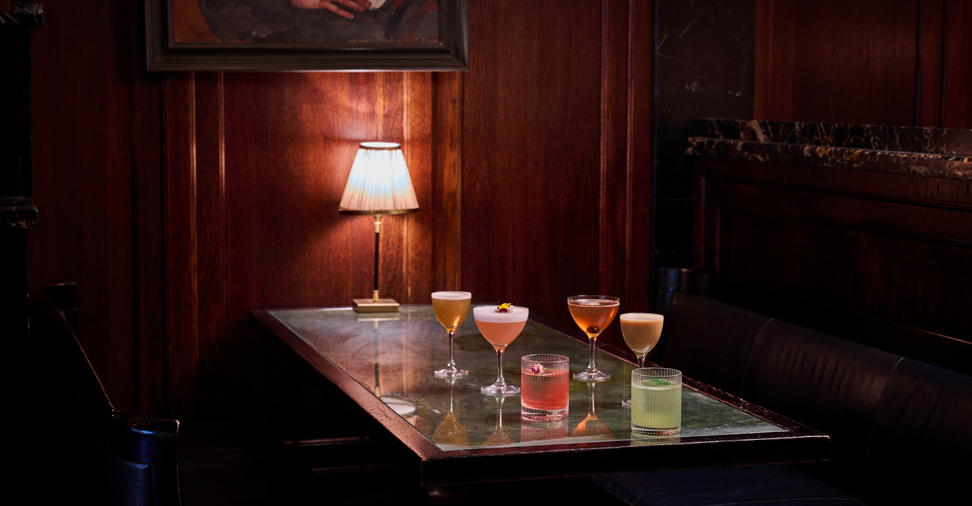 Signature cocktails from the Delaunay Bar's new Theatreland menu