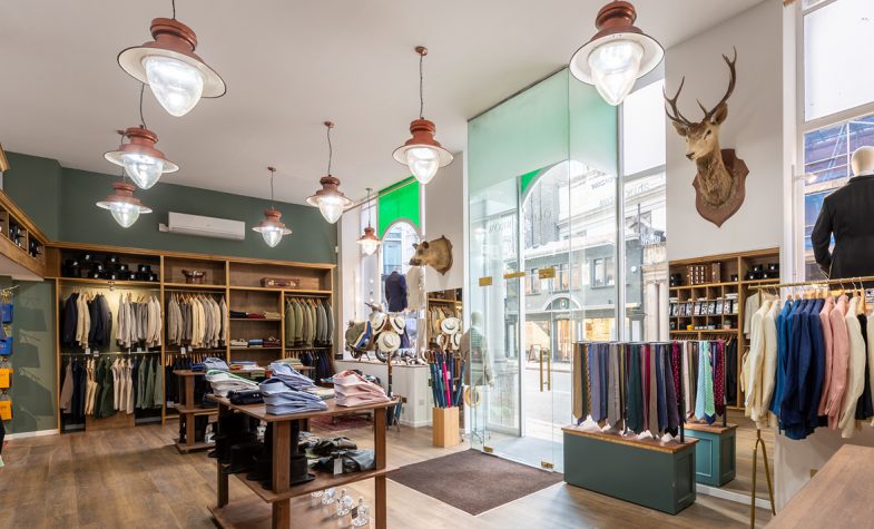 Oliver Brown's new store in the City of London