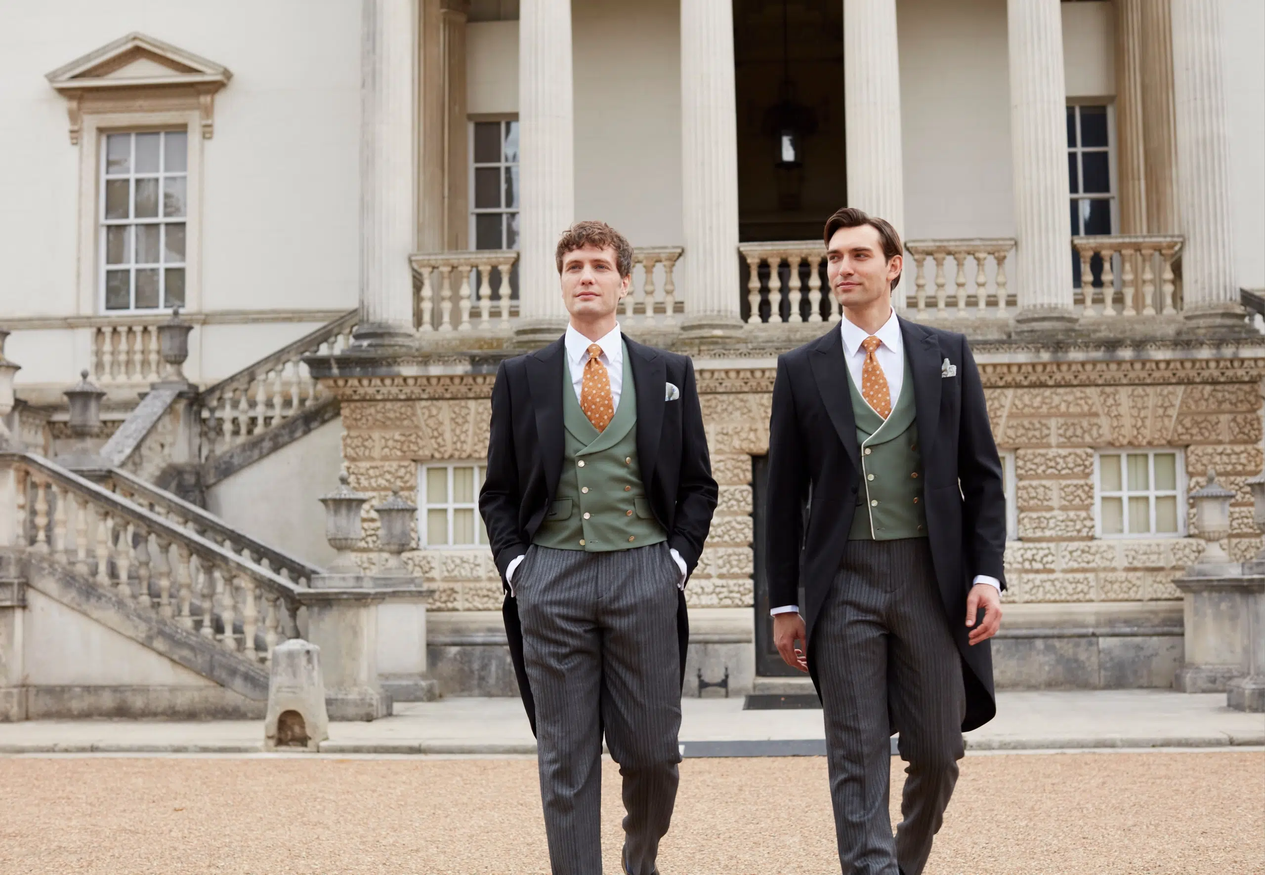Men wearing Favourbrook suits