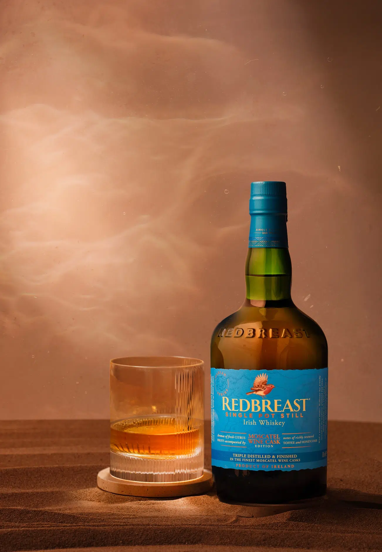 Redbreast Irish whiskey bottle