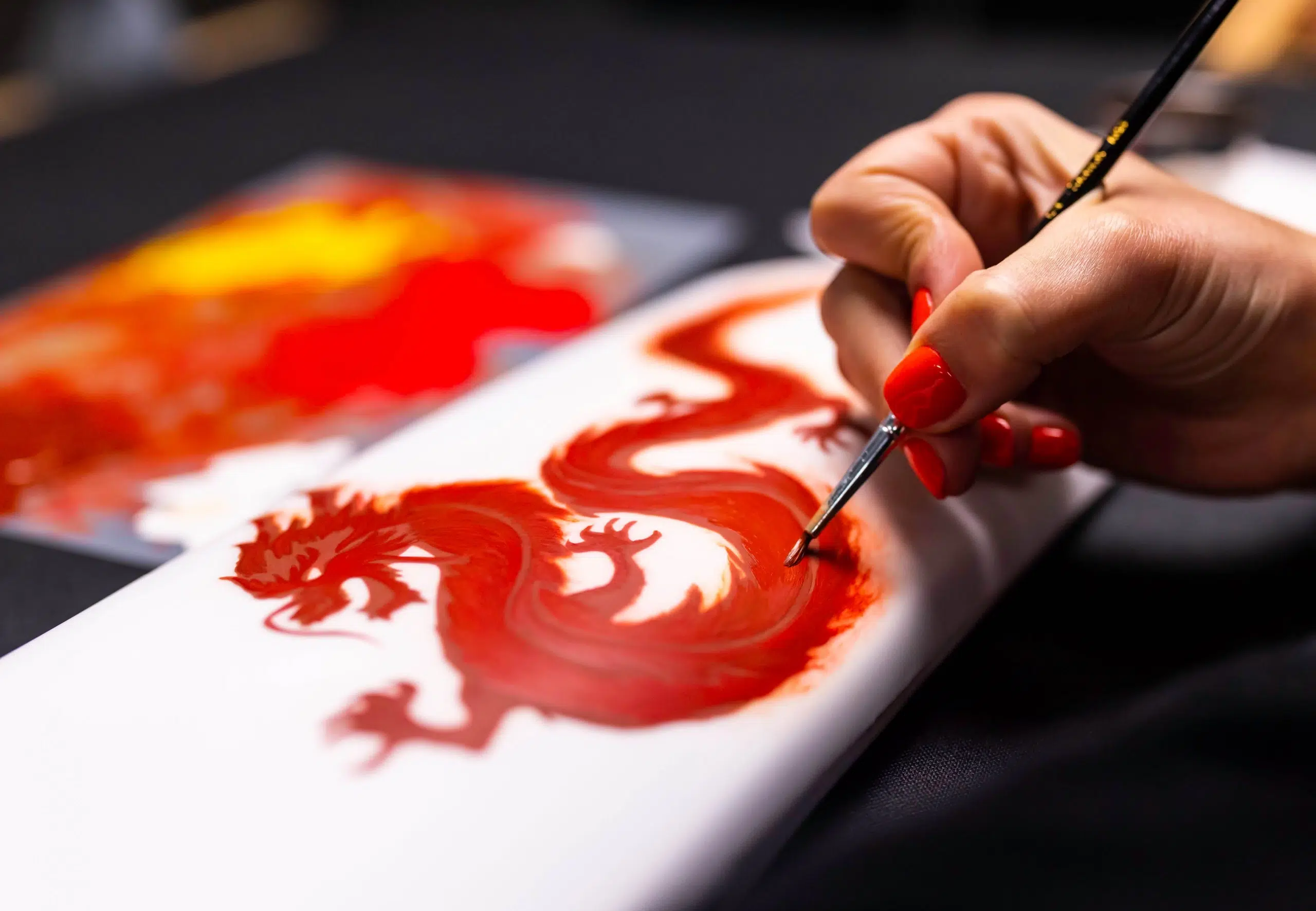 Example of handcraftsmanship at Rolls-Royce