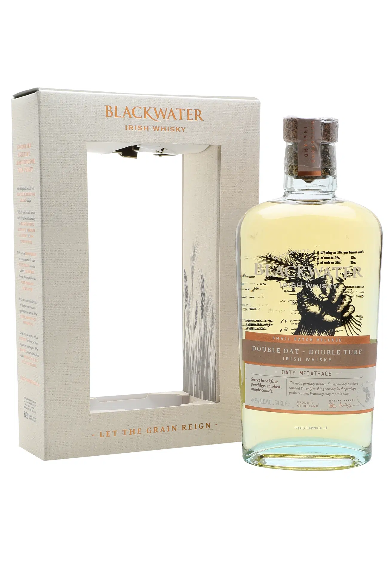 Blackwater Irish whiskey bottle