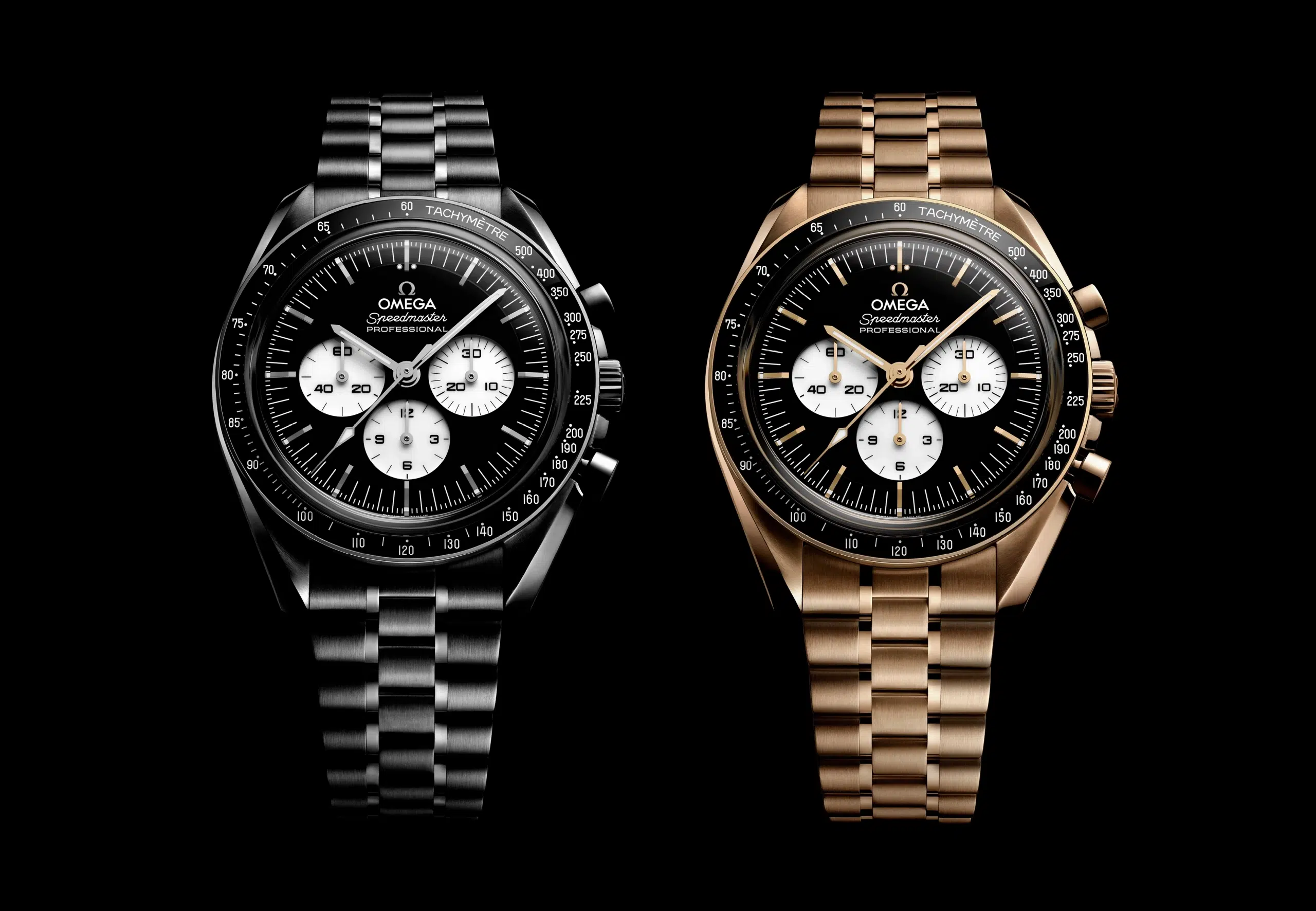 Black and white Omega speedmaster 2026