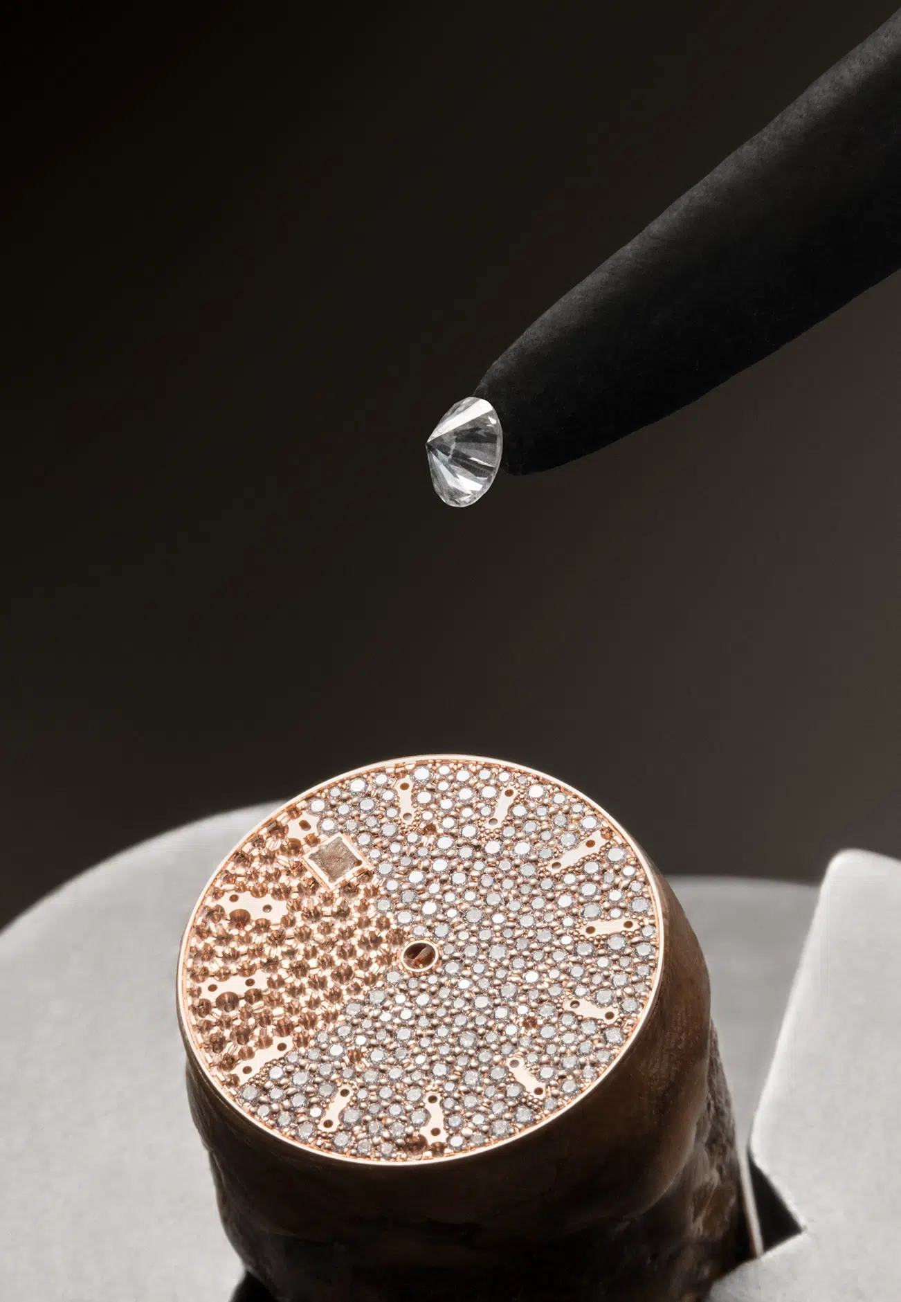 Vacheron watch being made