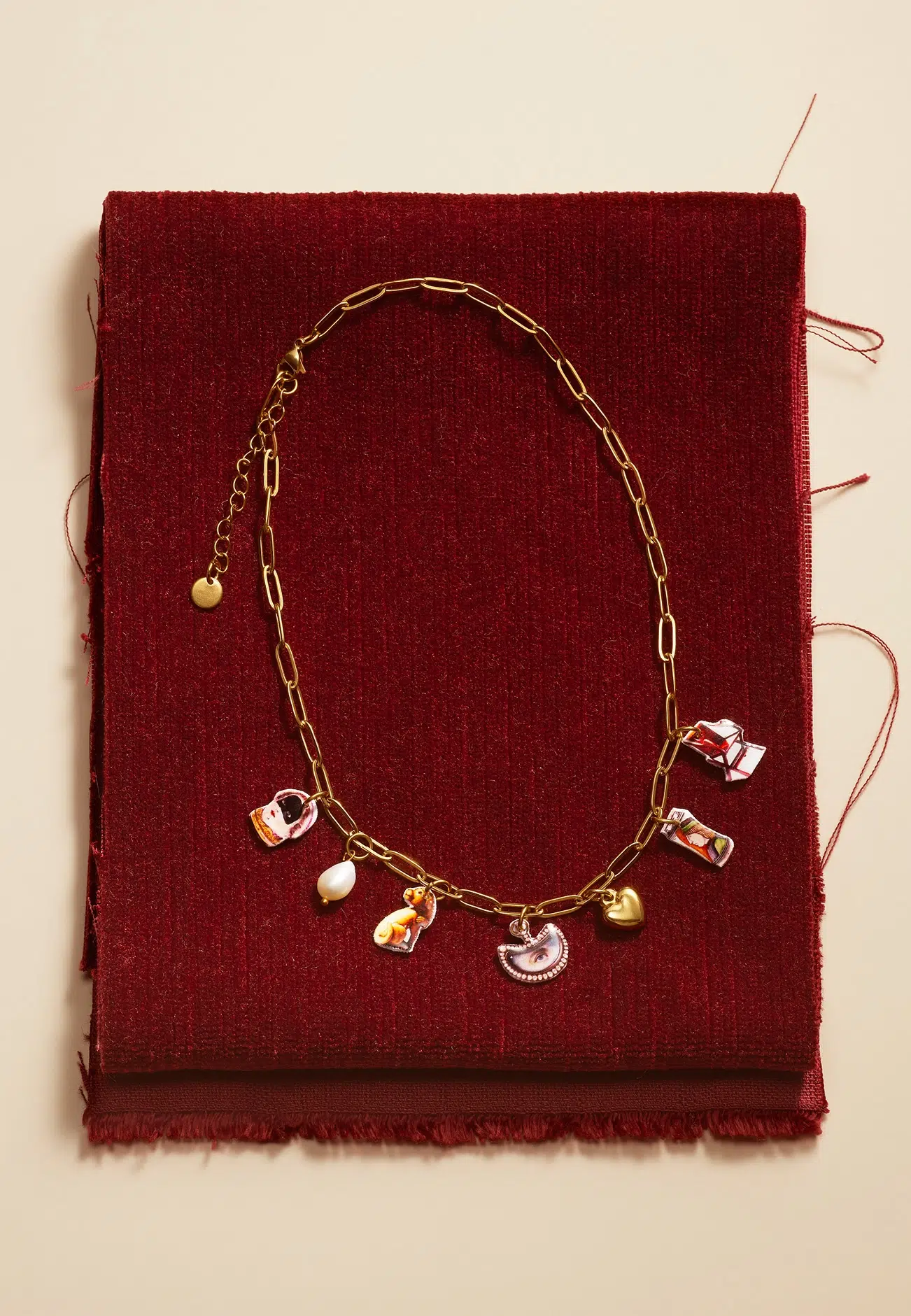 Pindex Studio charm bracelet for V&A East