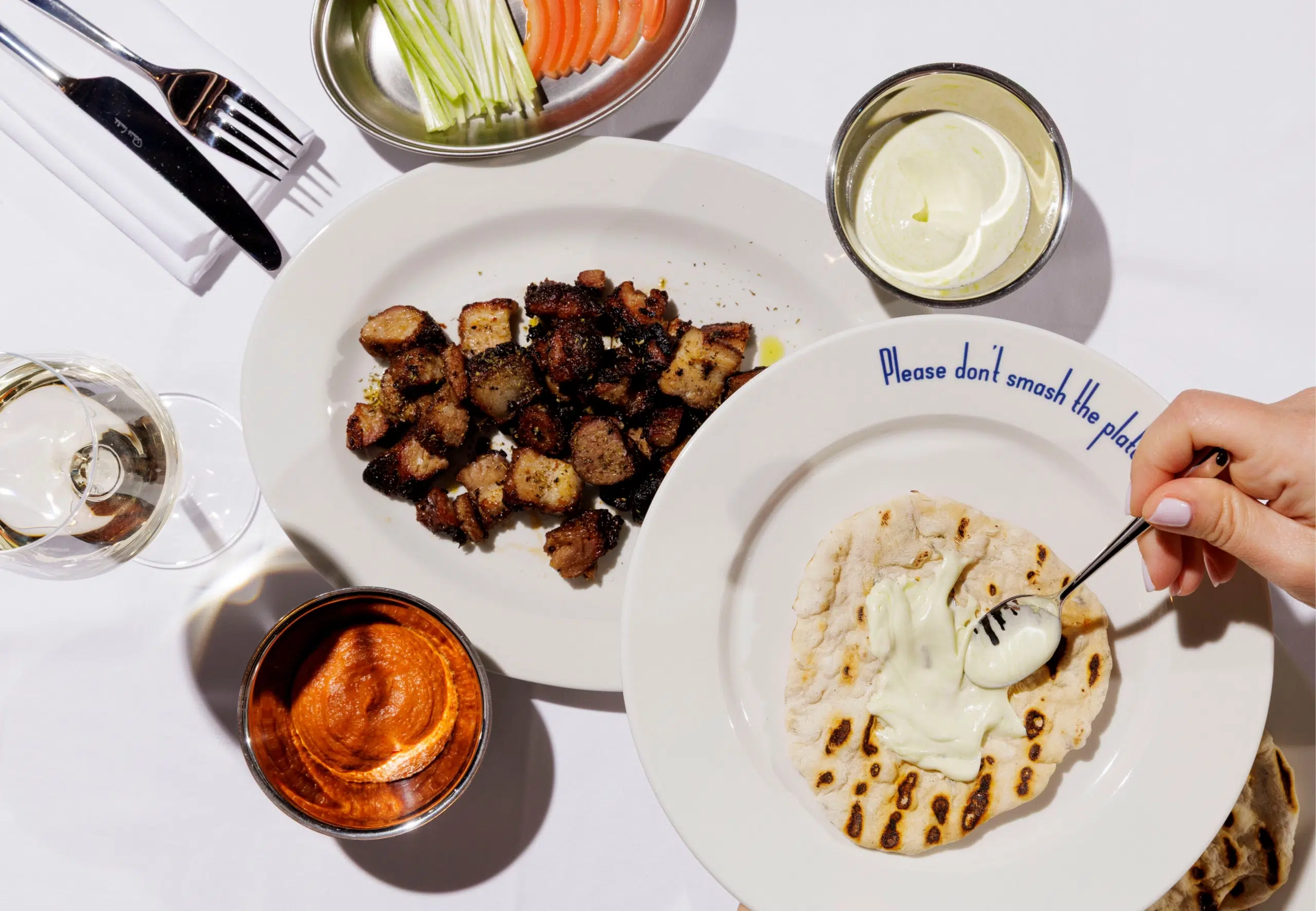 Maza restaurant in Mayfair