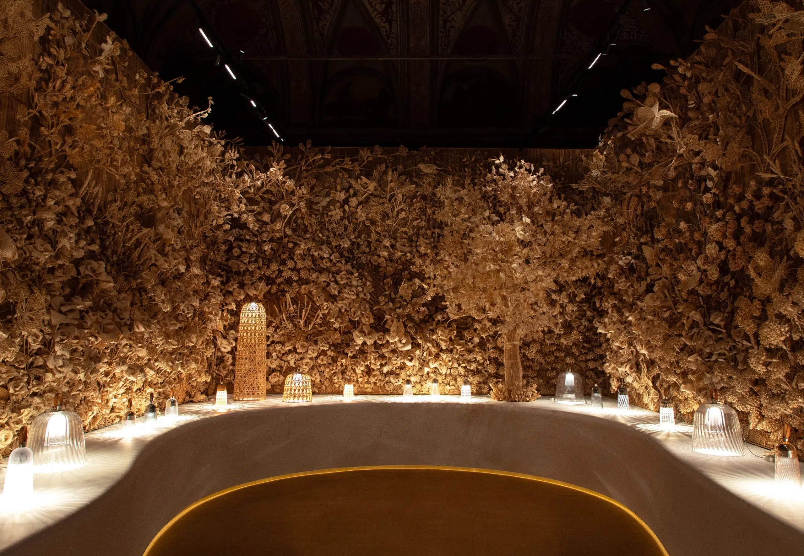 Dior Maison Corolle lamp at Milan Design Week 2026