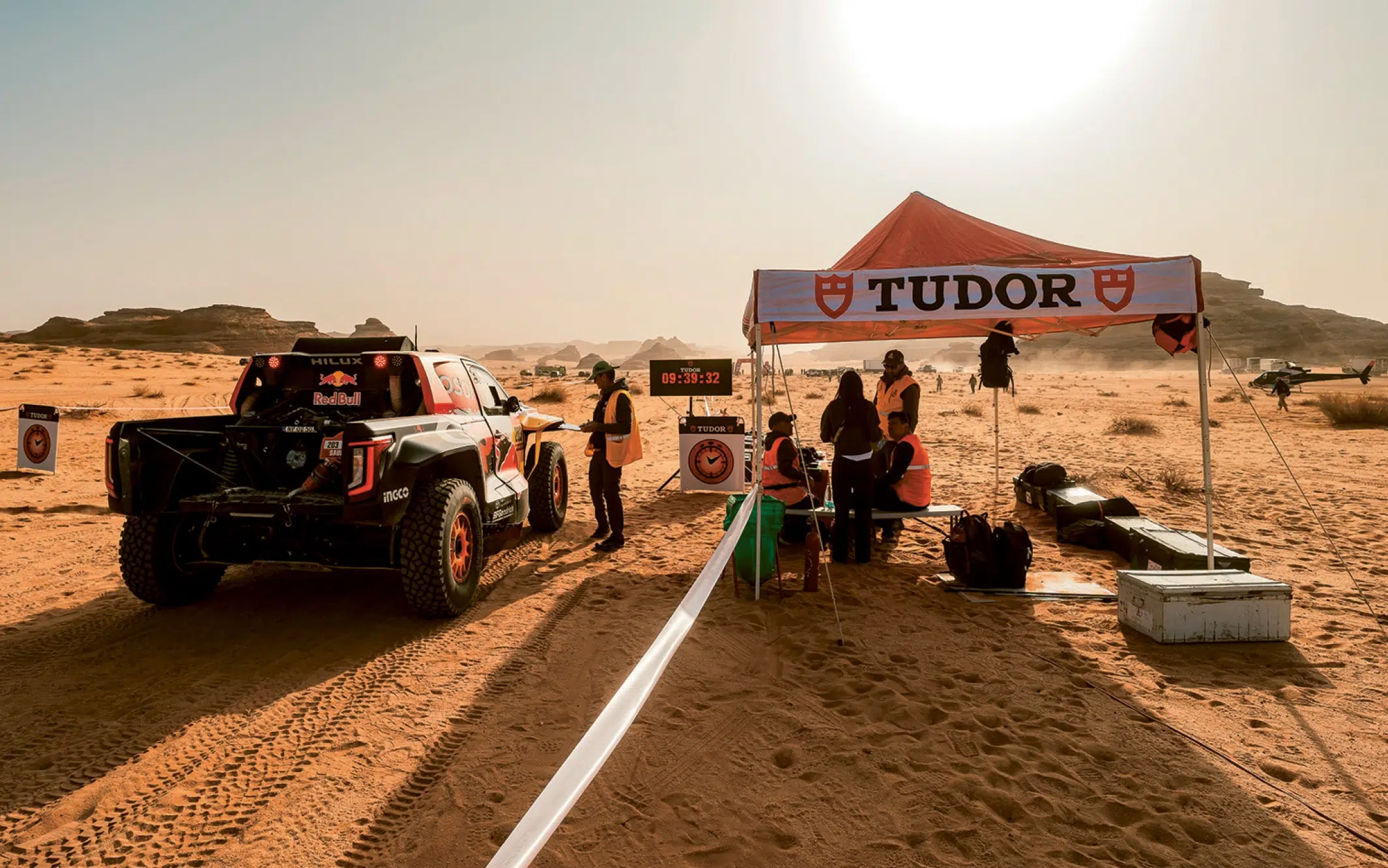 Paris-Dakar Tudor race