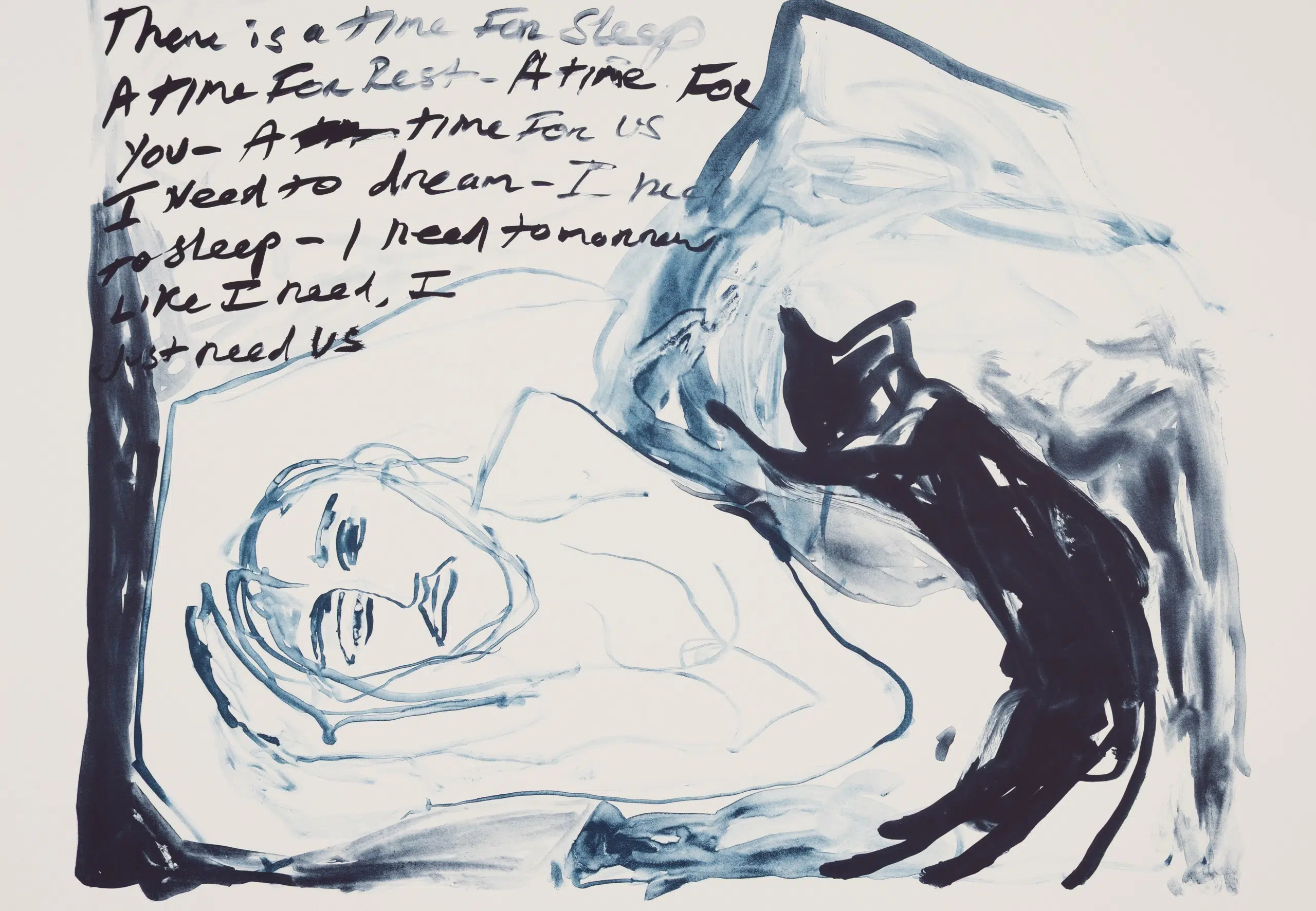 Tracey Emin at The London Original Print Fair
