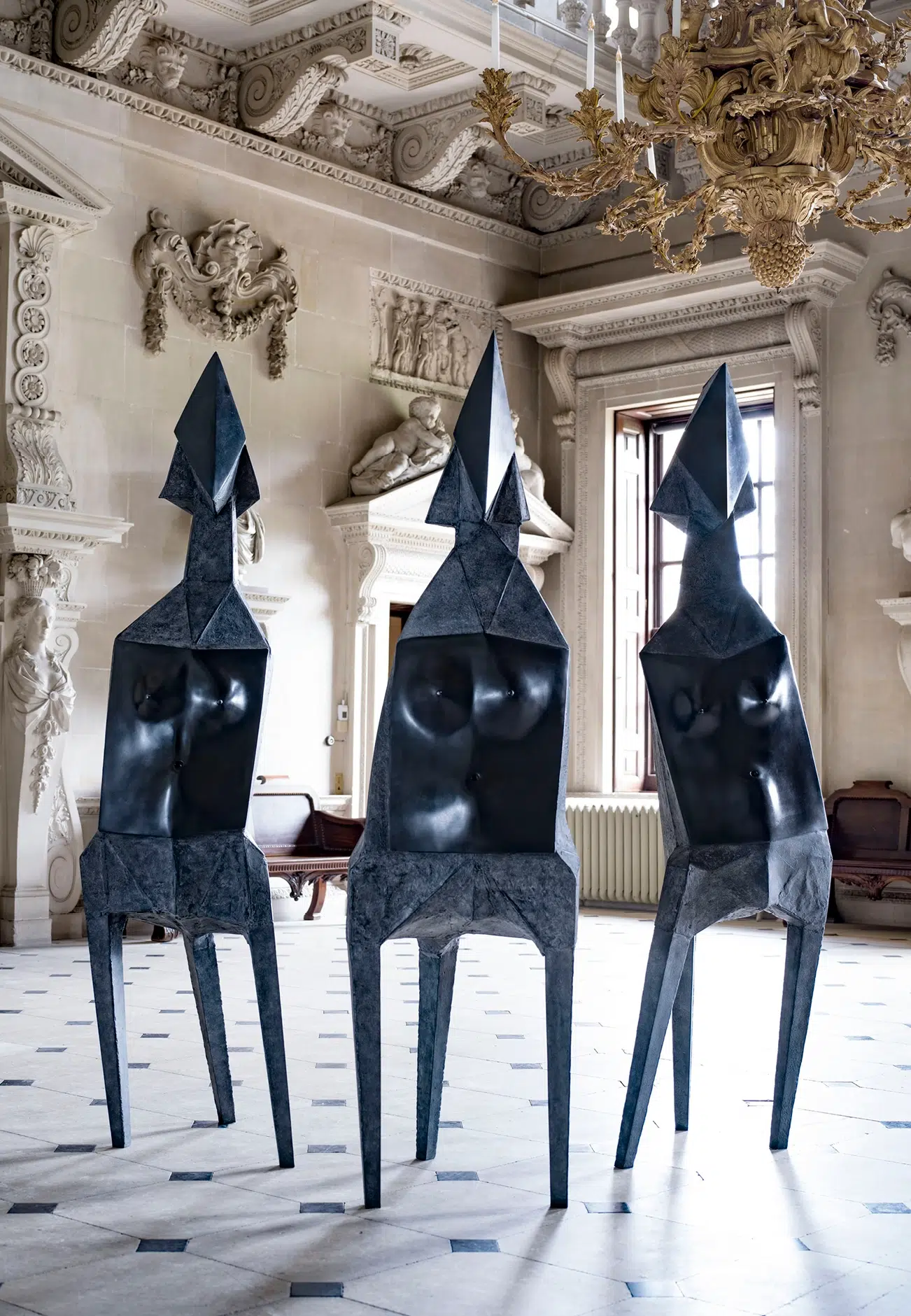 Lynd Chadwick at Houghton Hall