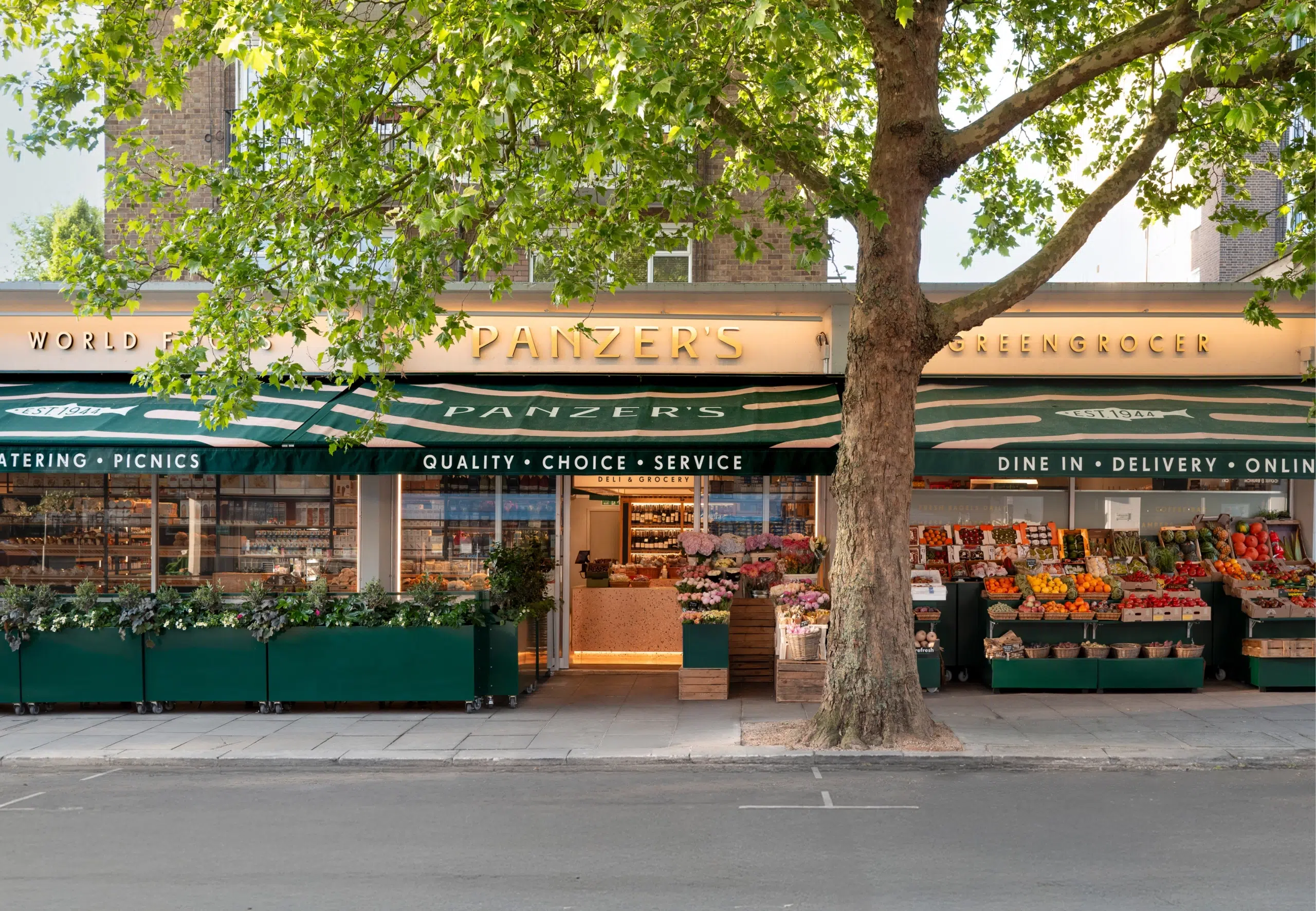 Panzer’s St Johns Wood terrace
