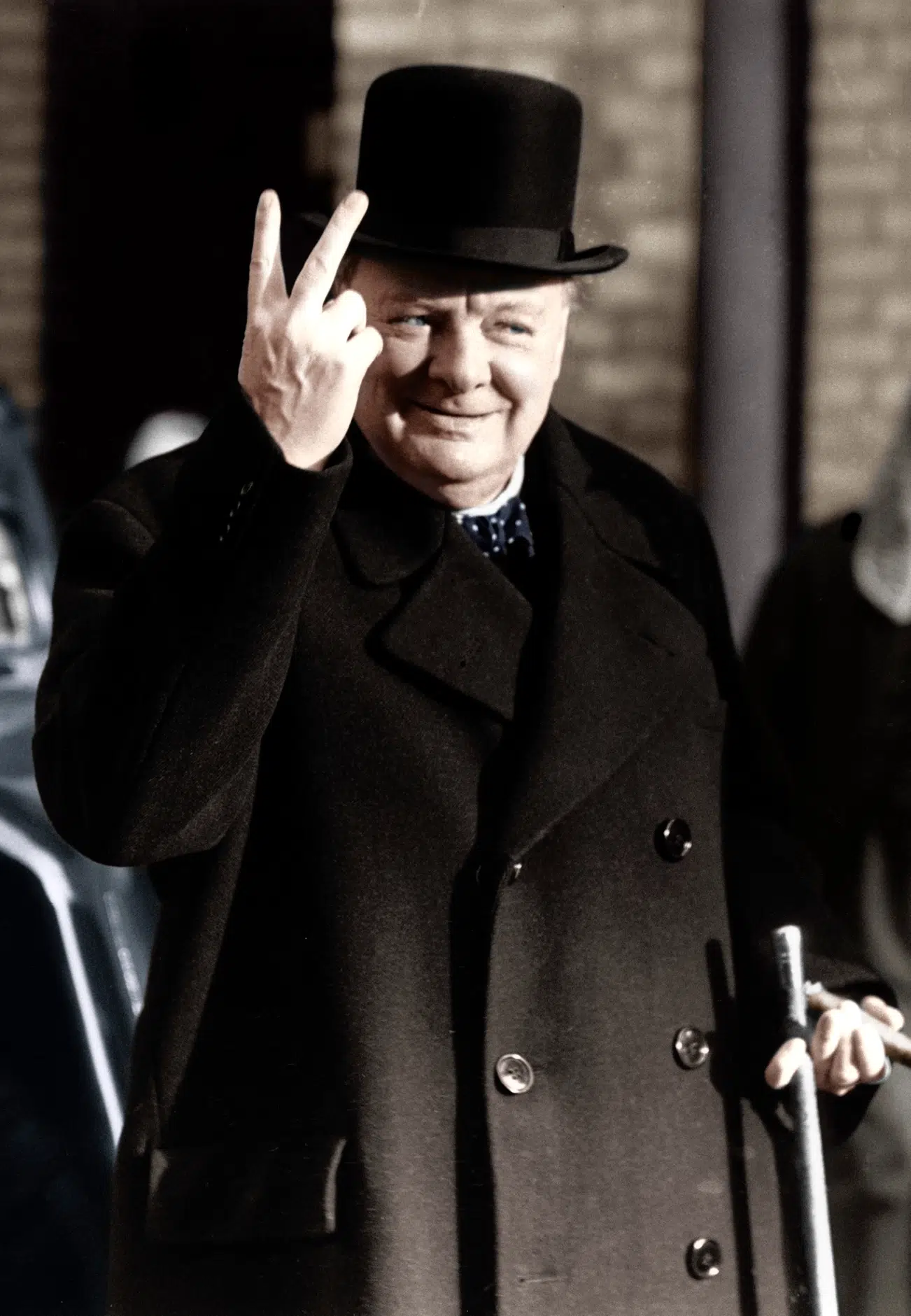 Winston Churchill wearing Lock & Co